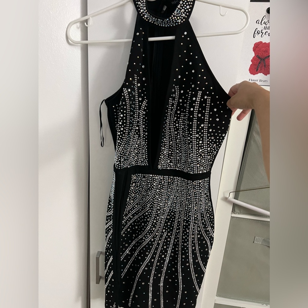 Rhinestone dress